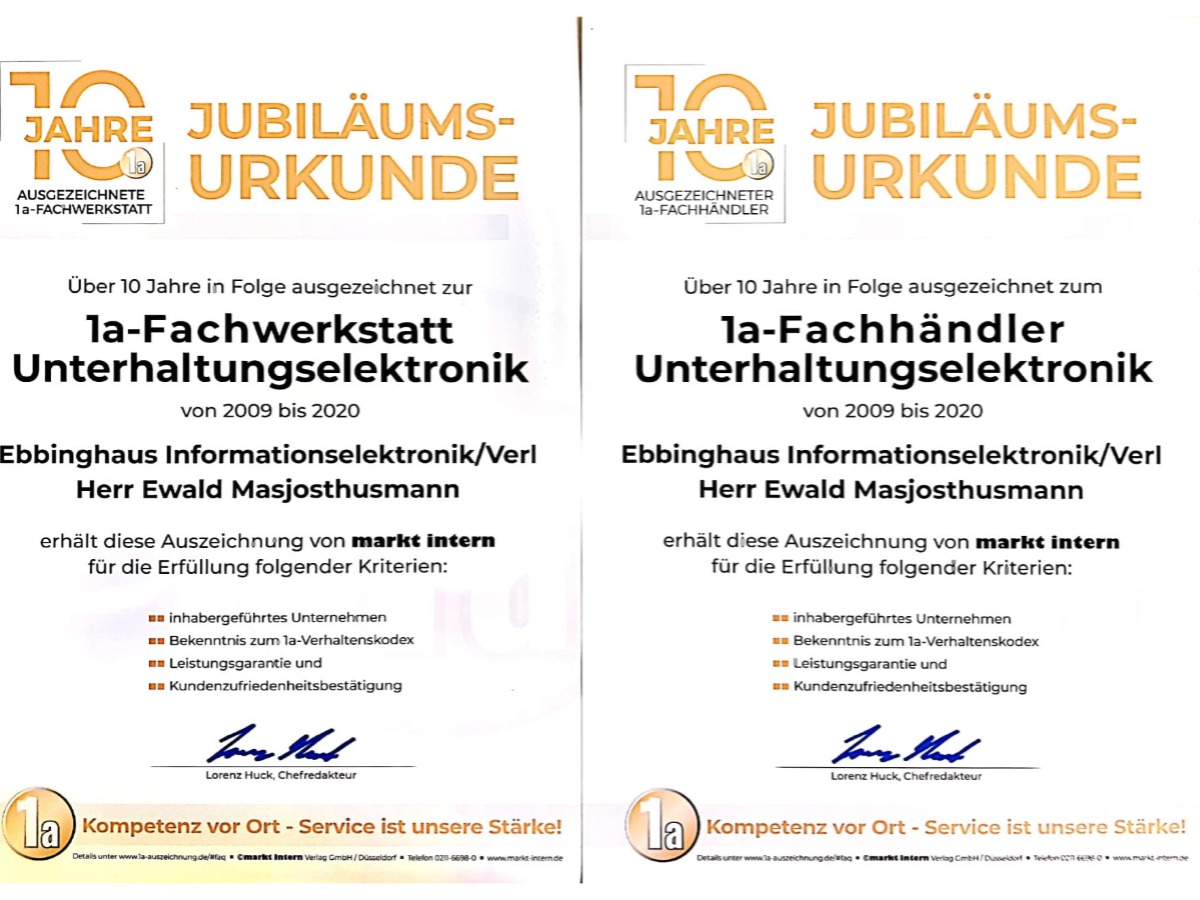 wir sind stolz darauf